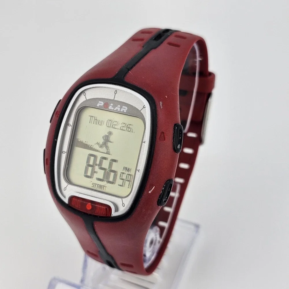 Polar RS 200 Heart Rate Monitor Fitness Activity Tracker Unisex Watch NewBattery